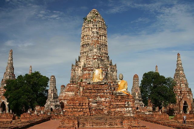 Wat Chai Watthanaram Ayutthaya Thailand